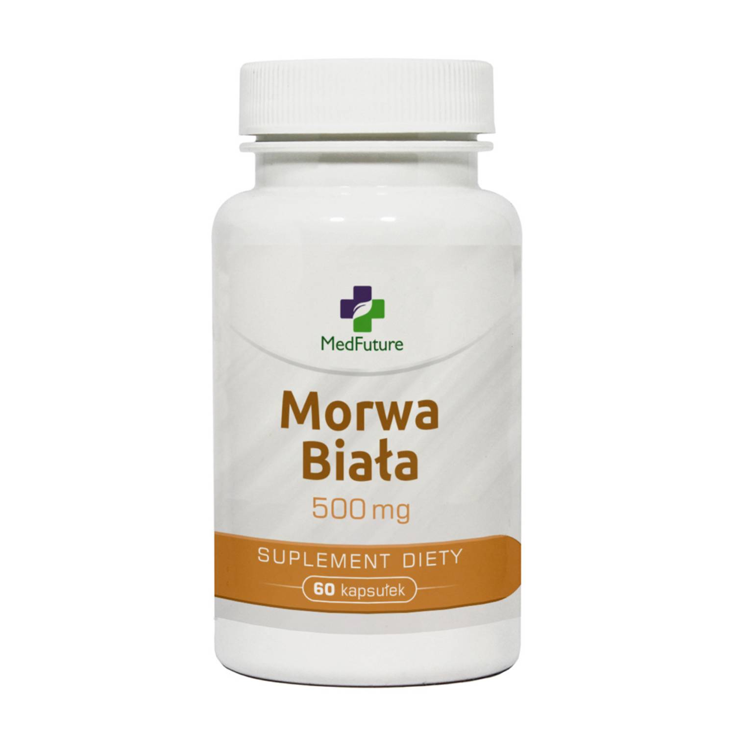 Medfuture morwa biała 500 mg, 60 kapsułek (data ważności: 30.06.2026)