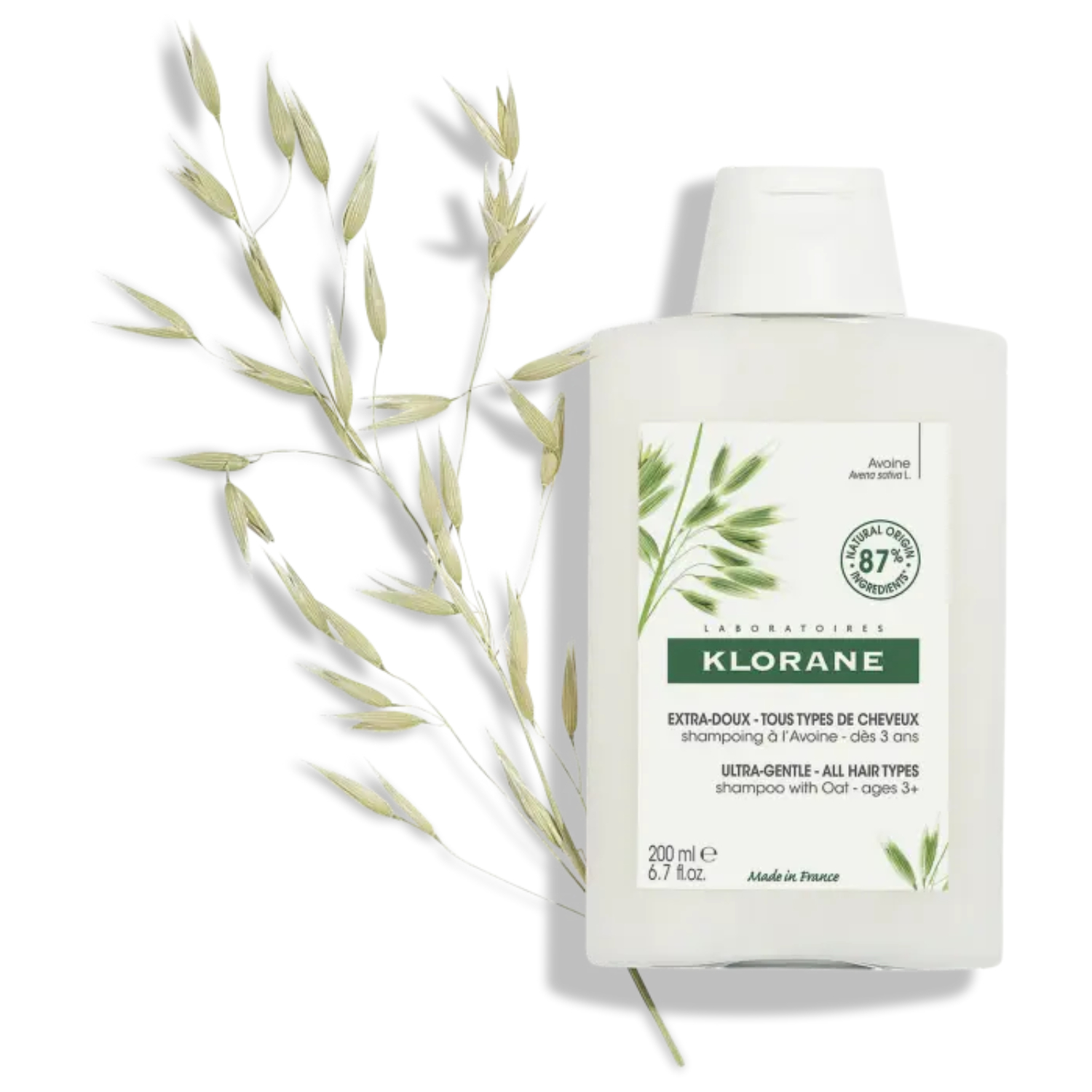 Klorane - szampon z owsem, 400 ml