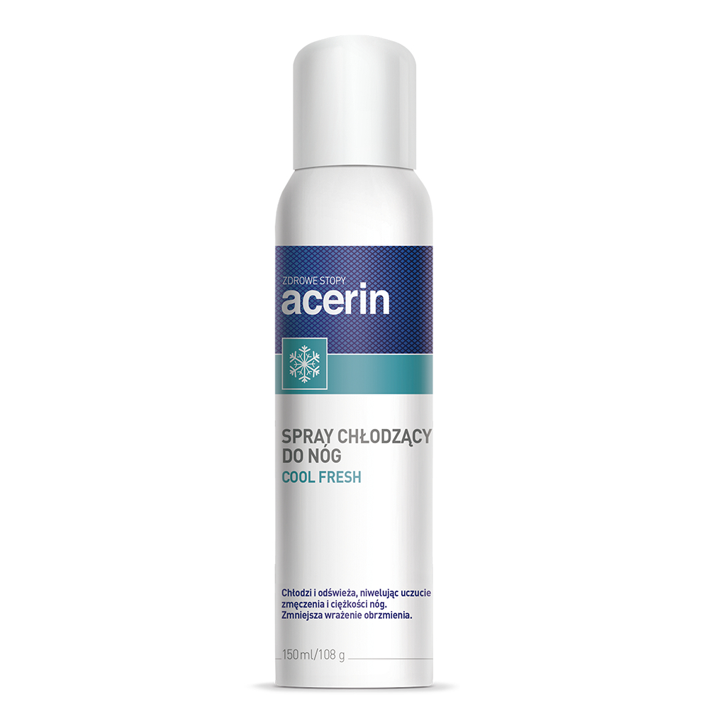 Acerin cool fresh - spray chłodzący do nóg, 150 ml