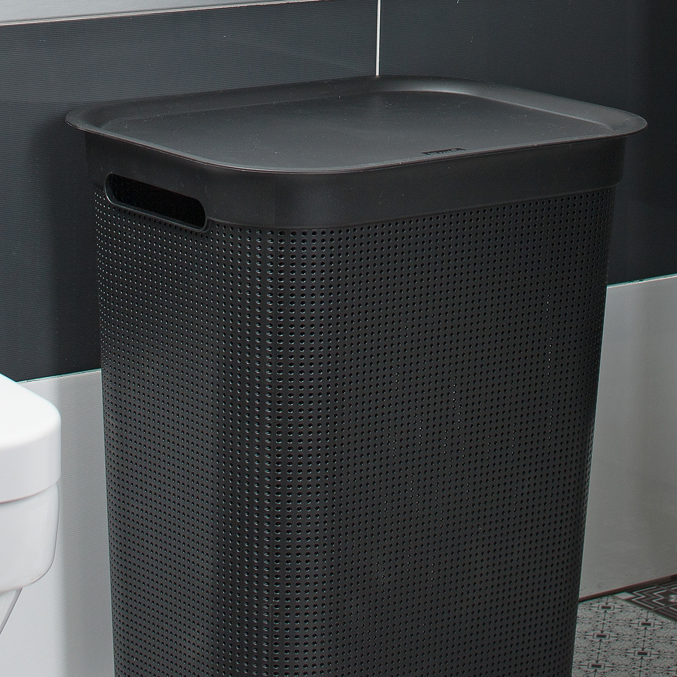 Rotho Brisen kosz na pranie 50 l antracyt 1023508853 - Wysyłka w 24h