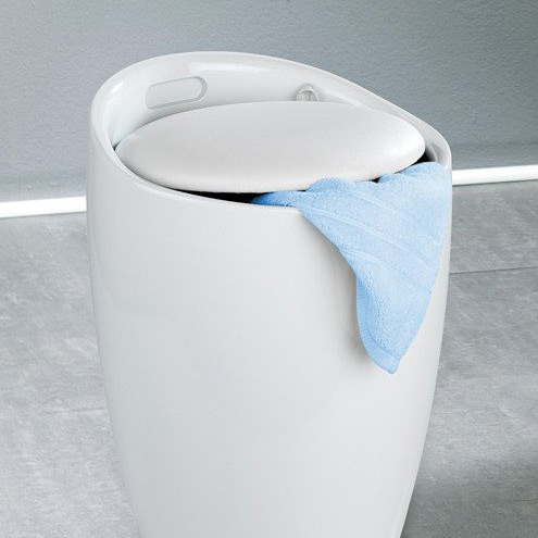 Wenko Candy kosz na pranie 2w1 biały 20631100 - Wysyłka w 24h