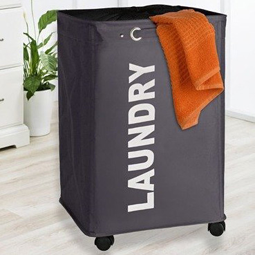 Wenko Quadro kosz na pranie 79 l antracytowy 3450112100 - Wysyłka w 24h