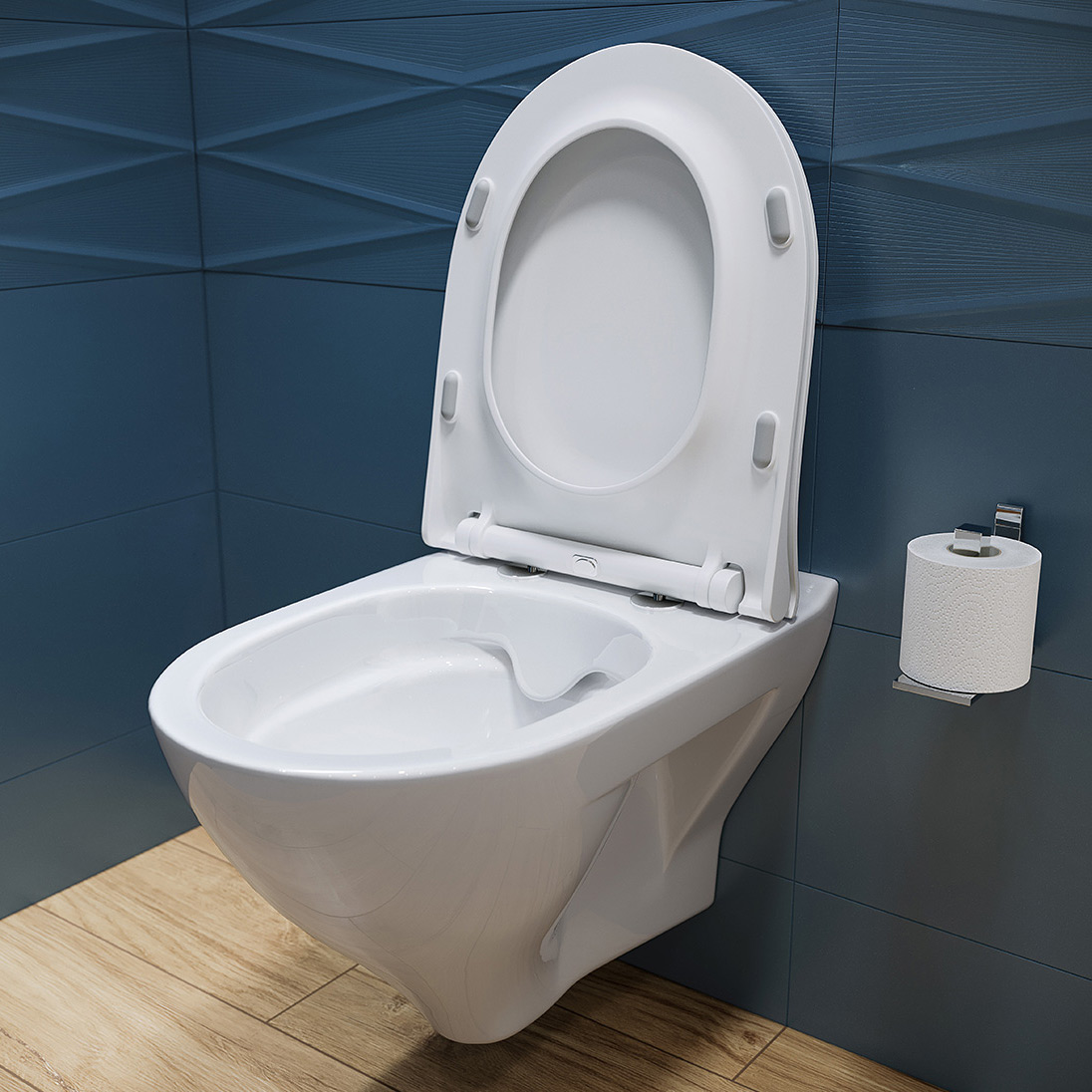 Cersanit Mille deska sedesowa wolnoopadająca Slim biała K98-0227 - Wysyłka w 24h