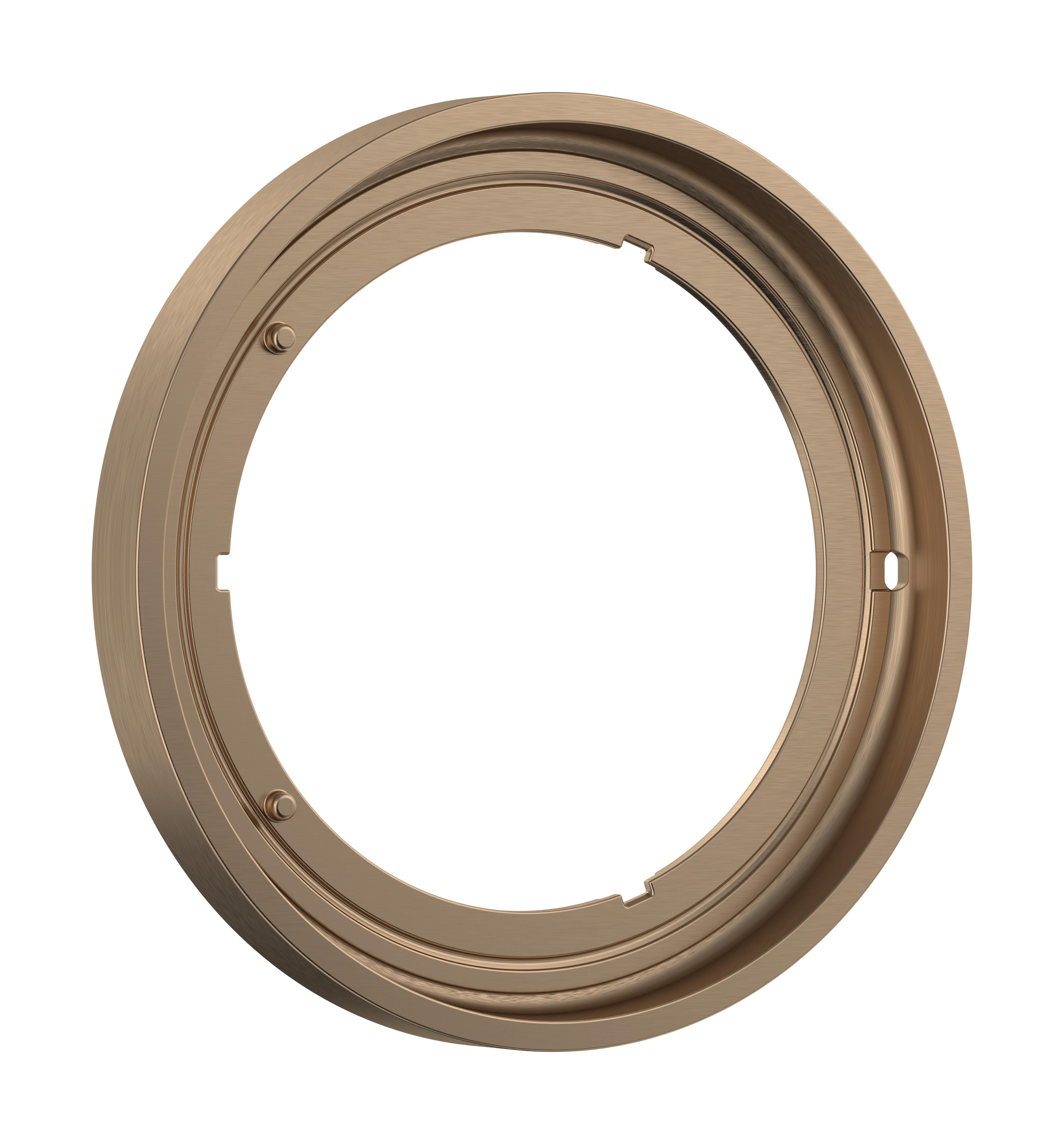 Hansgrohe ShowerSelect Comfort S rozeta przedłużająca brąz szczotkowany 13614140