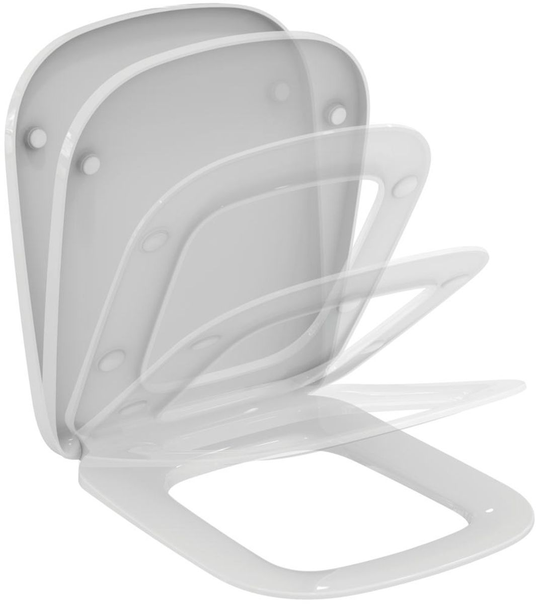 Ideal Standard Esedra deska sedesowa wolnoopadająca biała T318101