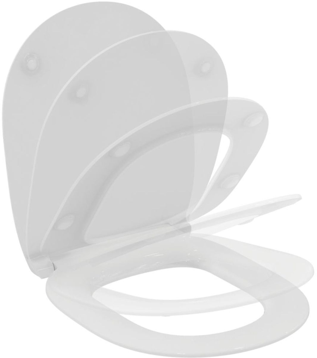 Ideal Standard Connect Thin deska sedesowa wolnoopadająca biała E772401