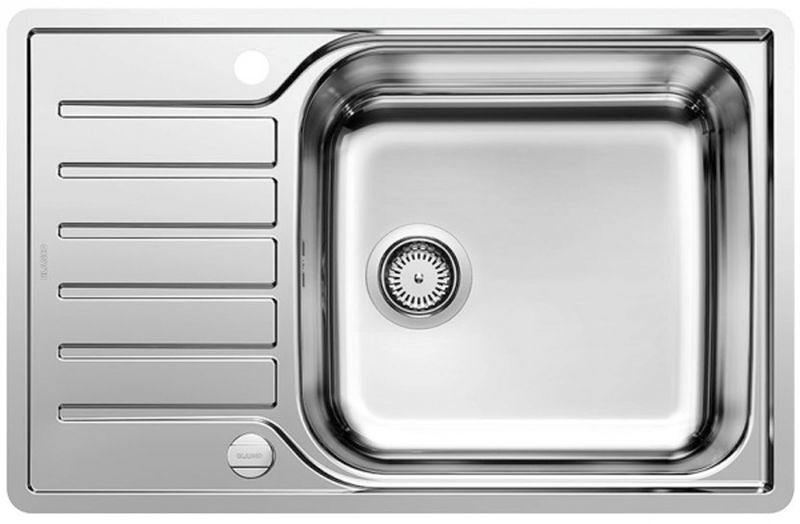 Blanco Lantos XL 6 S-IF Compact zlewozmywak stalowy 78x50 cm stal szczotkowana 523140 - Wysyłka w 24h