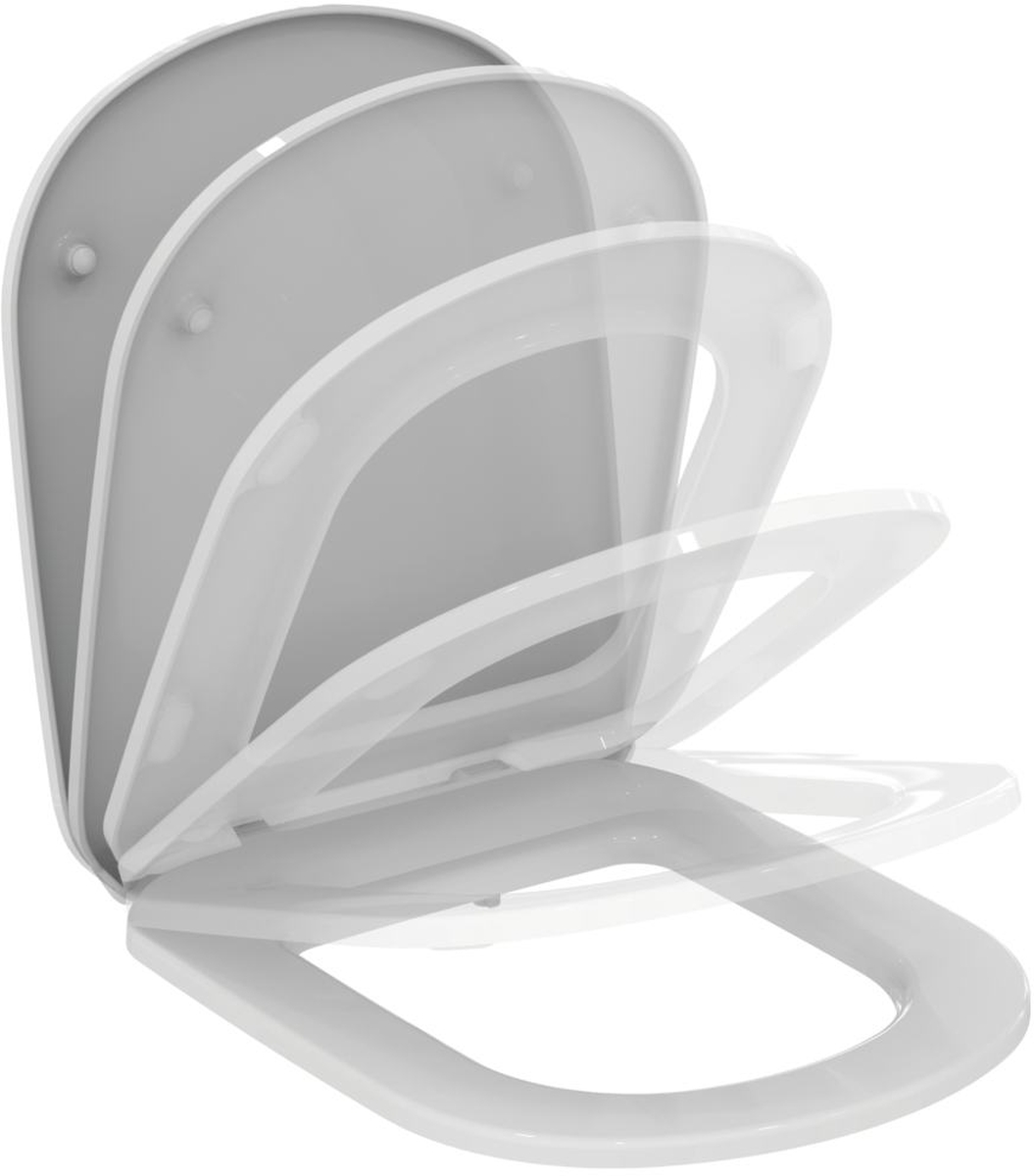 Ideal Standard Tempo deska sedesowa wolnoopadająca biała T679401