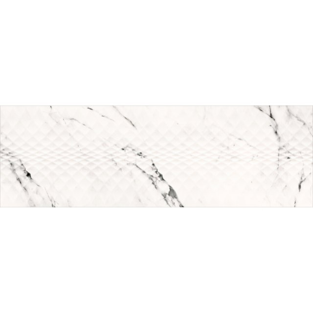 Płytka ścienna SPACE white structure micro 29x89 gat. I