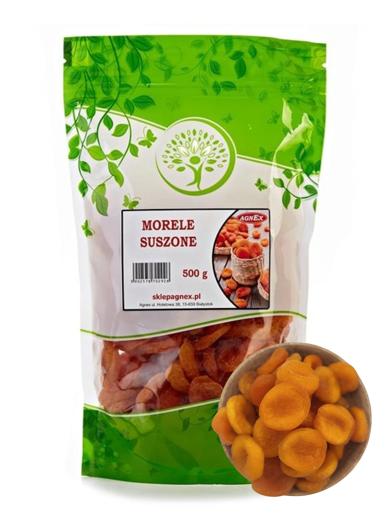 Morele suszone 500g