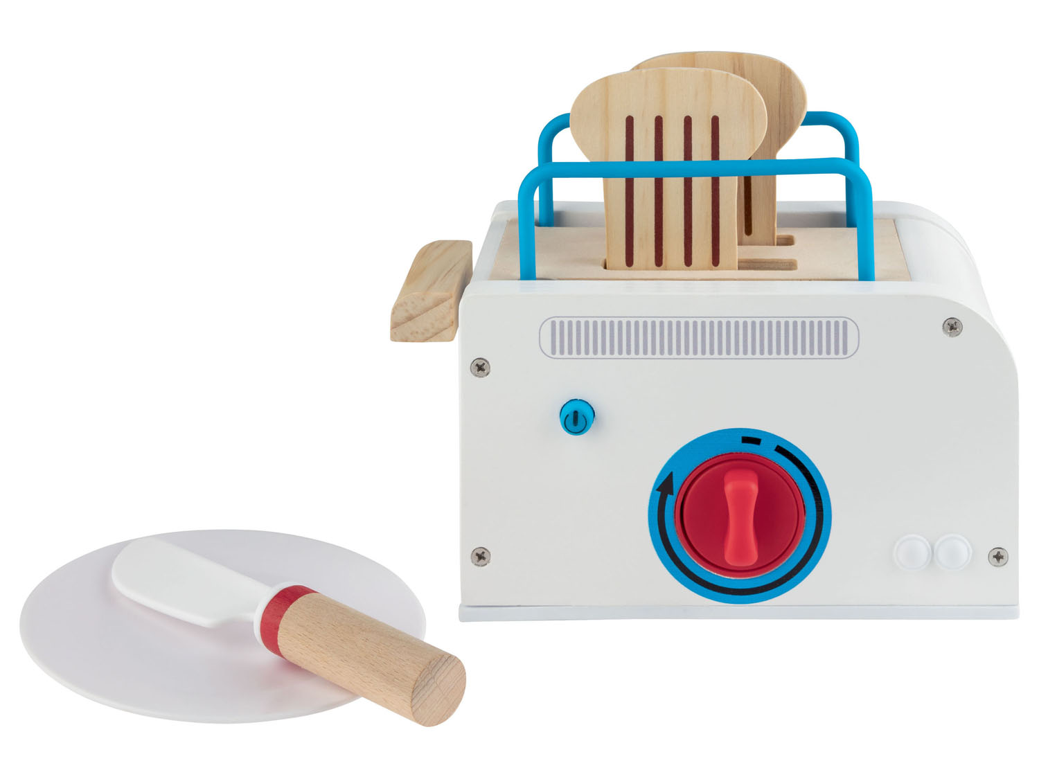 Playtive Zestaw zabawek drewnianych, 1 komplet Toster