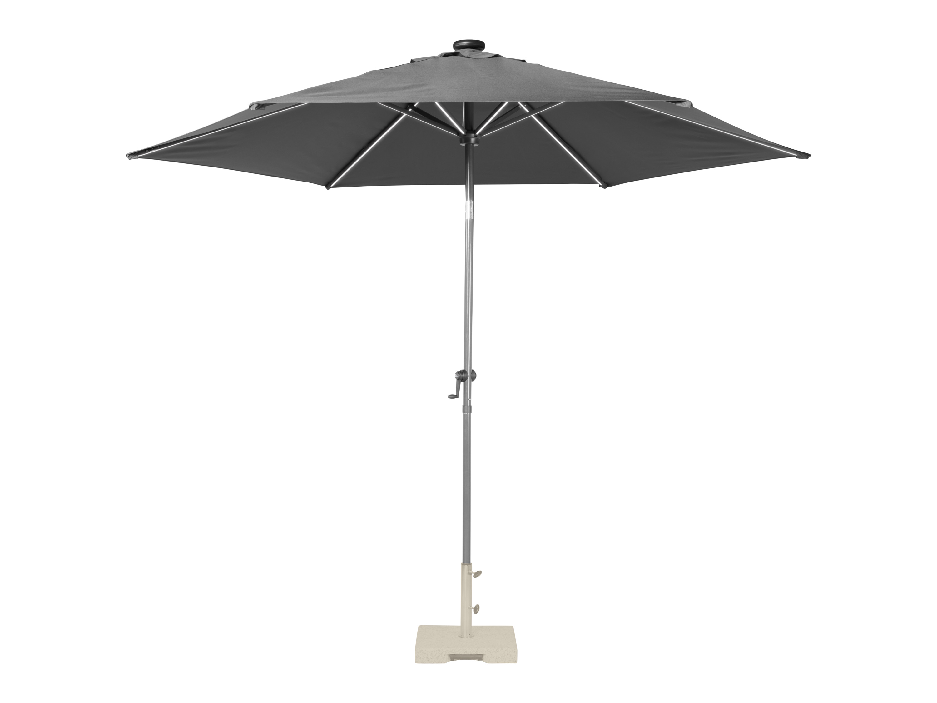 Livarno Parasol z solarnym oświetleniem LED