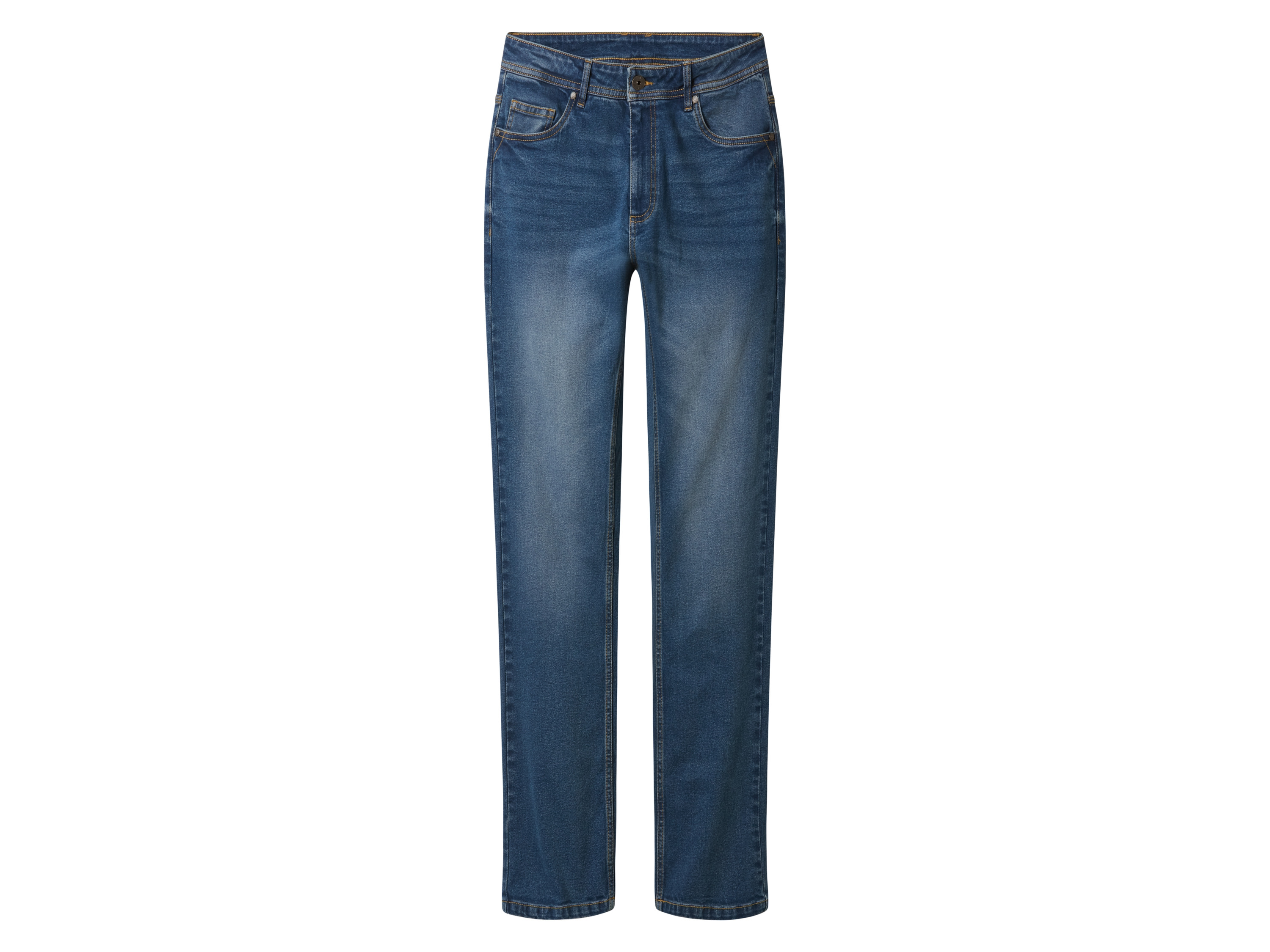 esmara Men Jeansy męskie straight fit Niebieski, 48 32/32