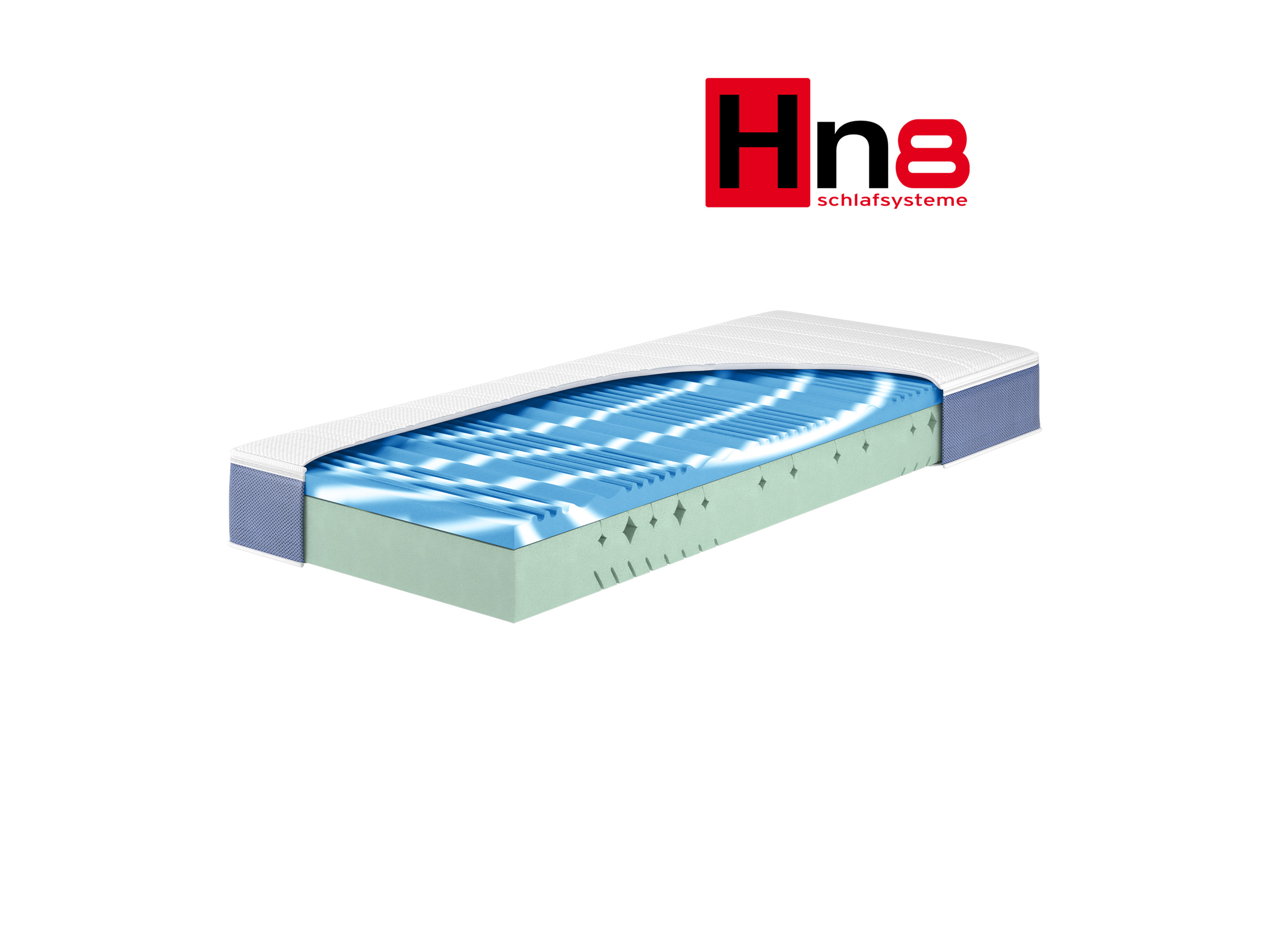 Hn8 Schlafsysteme Geltouch-Topper H3, 100 x 200 cm