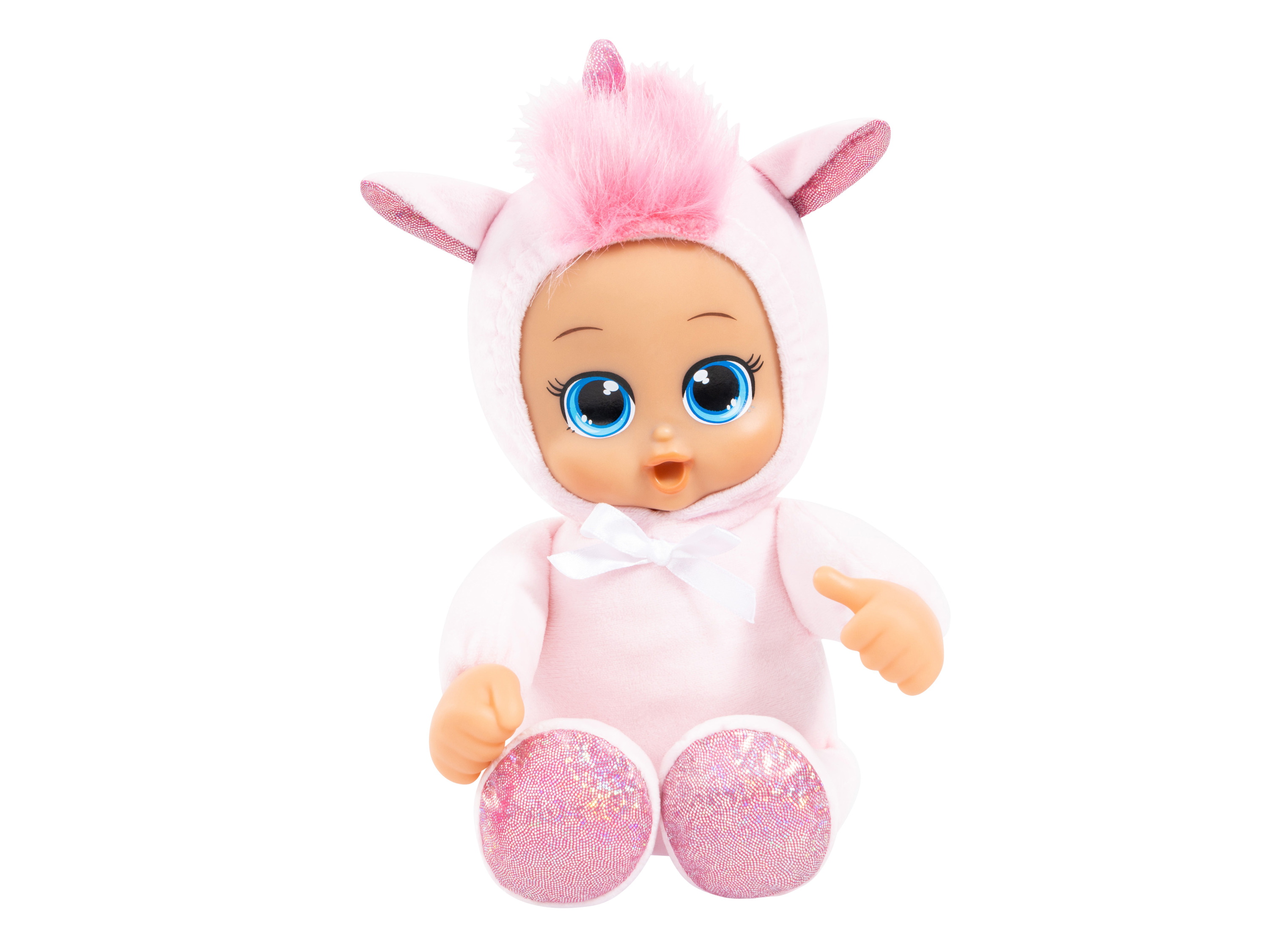 Bayer Design Lalka Funny Baby "Jednorożec", pluszowa
