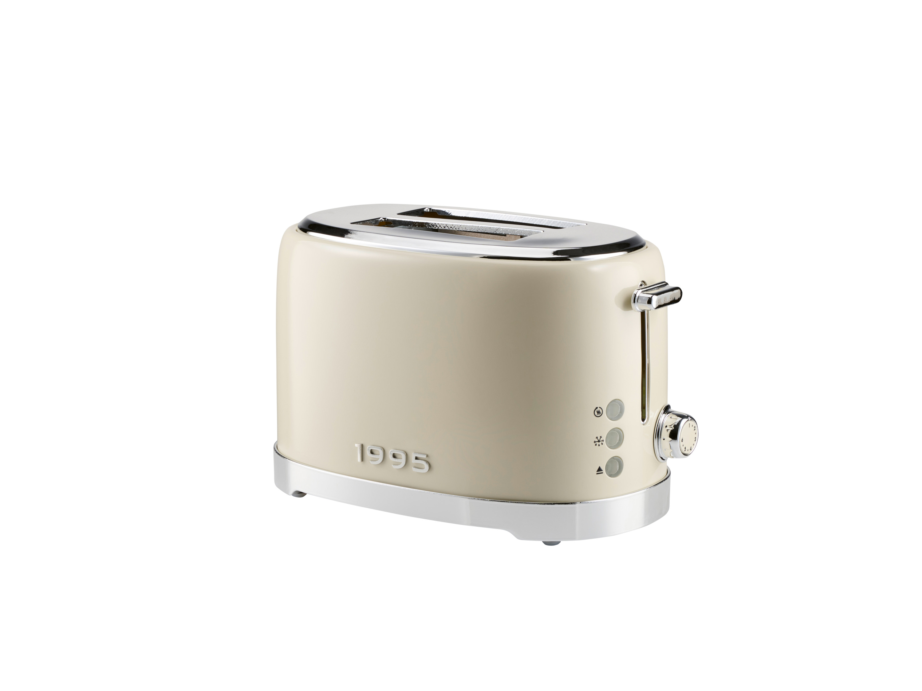 Silvercrest Toster retro, 820 – 980 W, 1973 STR 980 C3 Kremowy