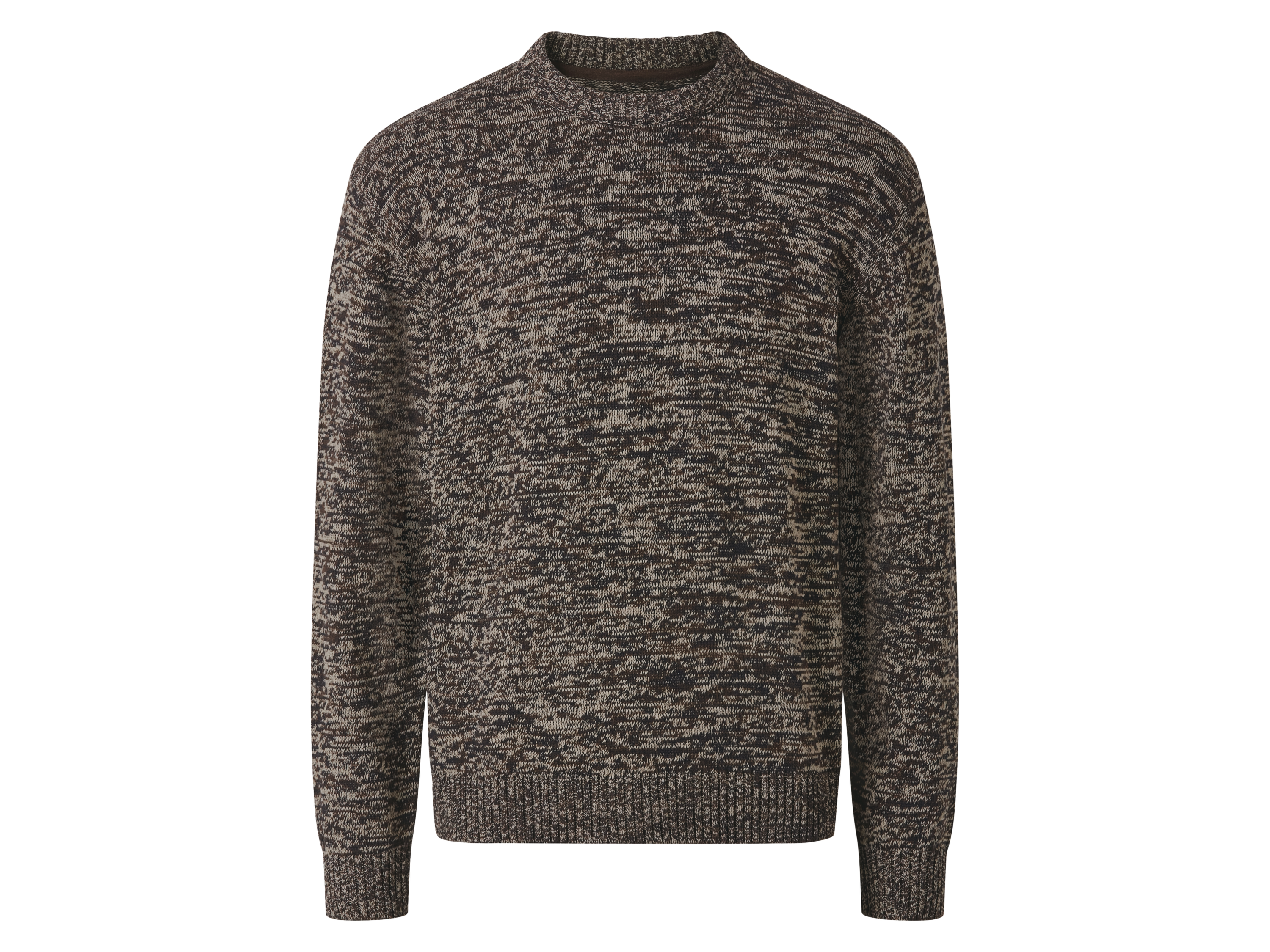 esmara Men Sweter męski dzianinowy Brązowy, L 52/54