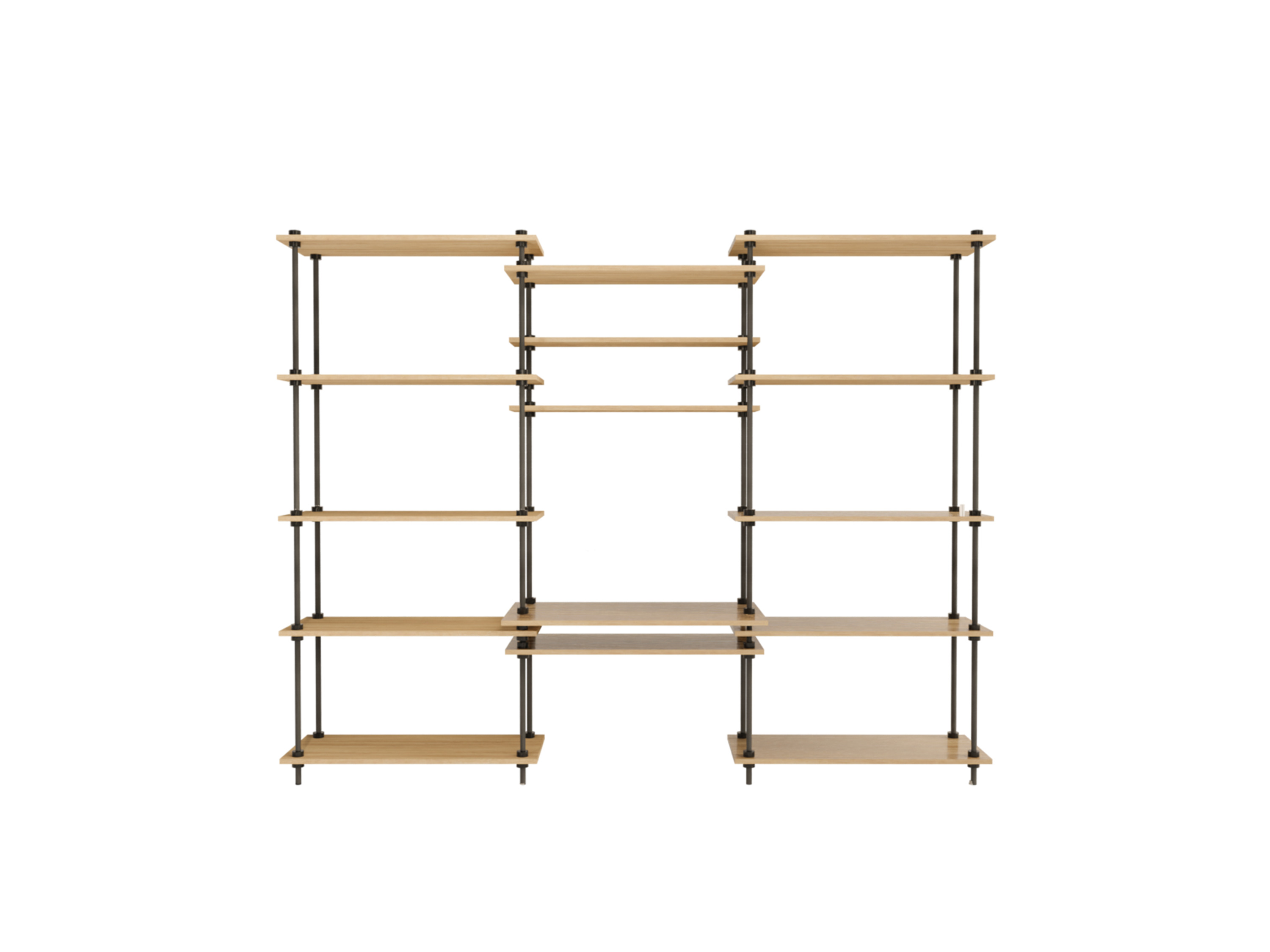 AR Shelving Biurko z regałem Deco 185x235x35/52,5 cm
