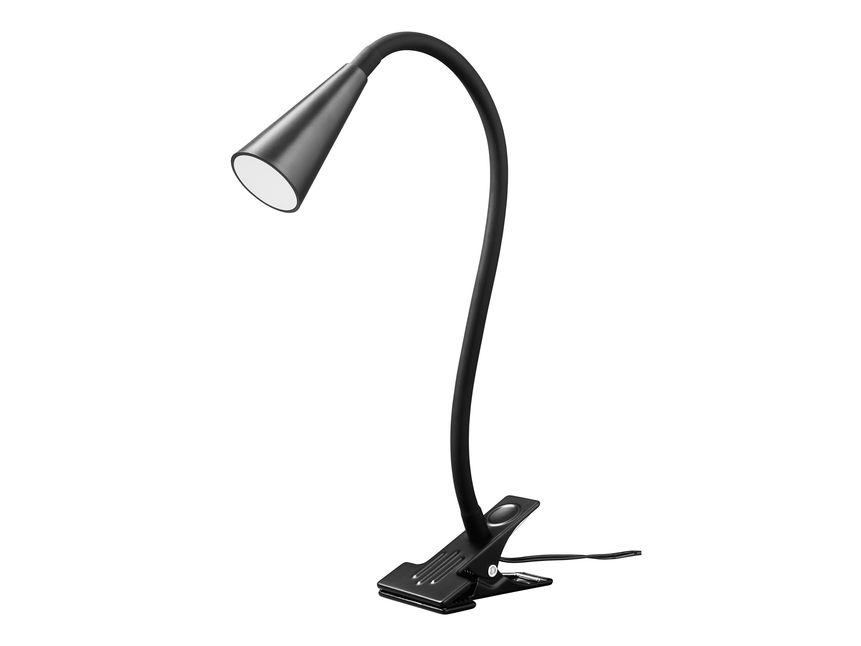 Livarno Lampka LED z mocowaniem, 3,5 W Przypinane reflektory Led, Czarny