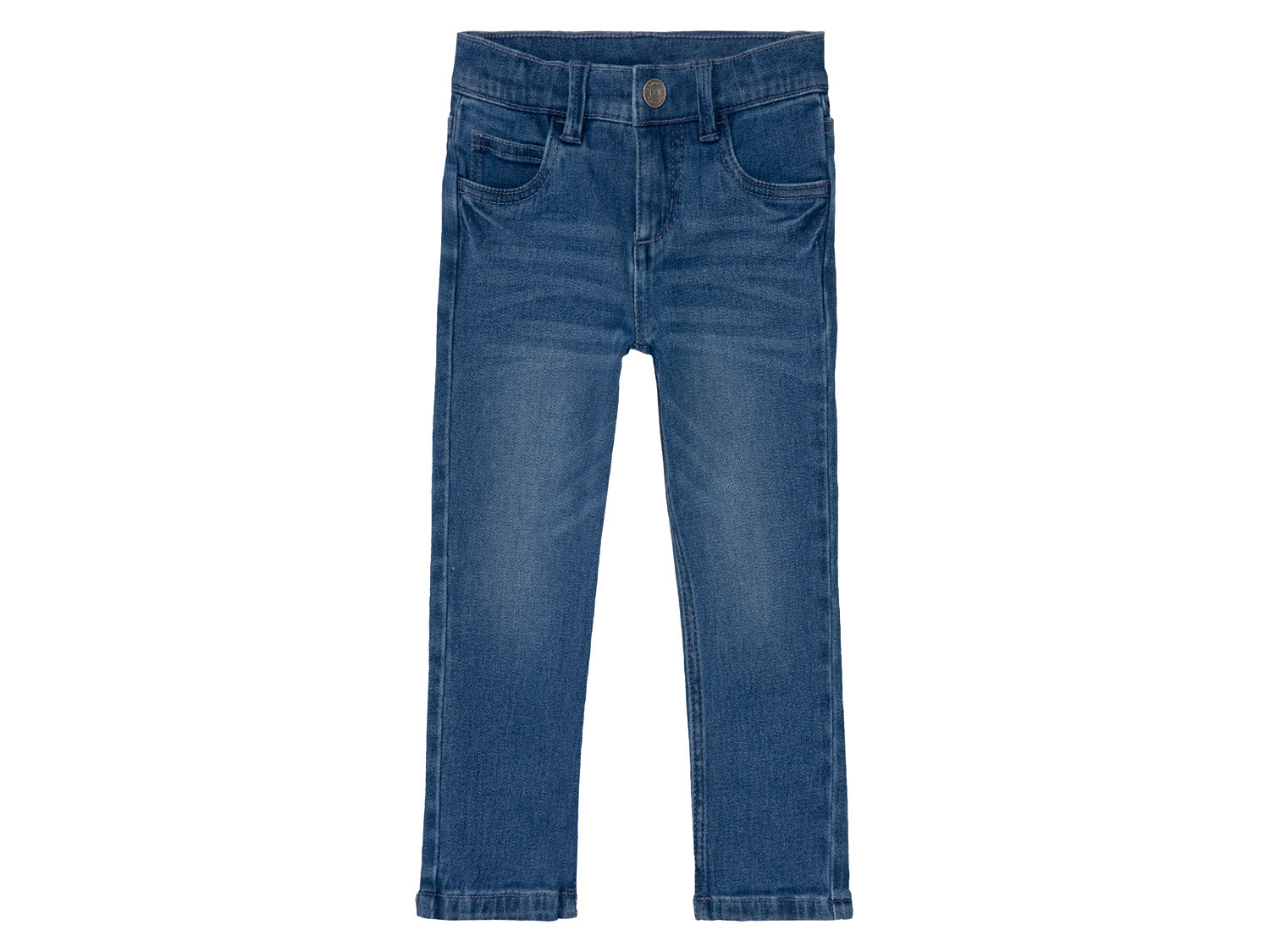 lupilu Jeansy chłopięce z bawełną, Slim Fit 86, Jasnoniebieski