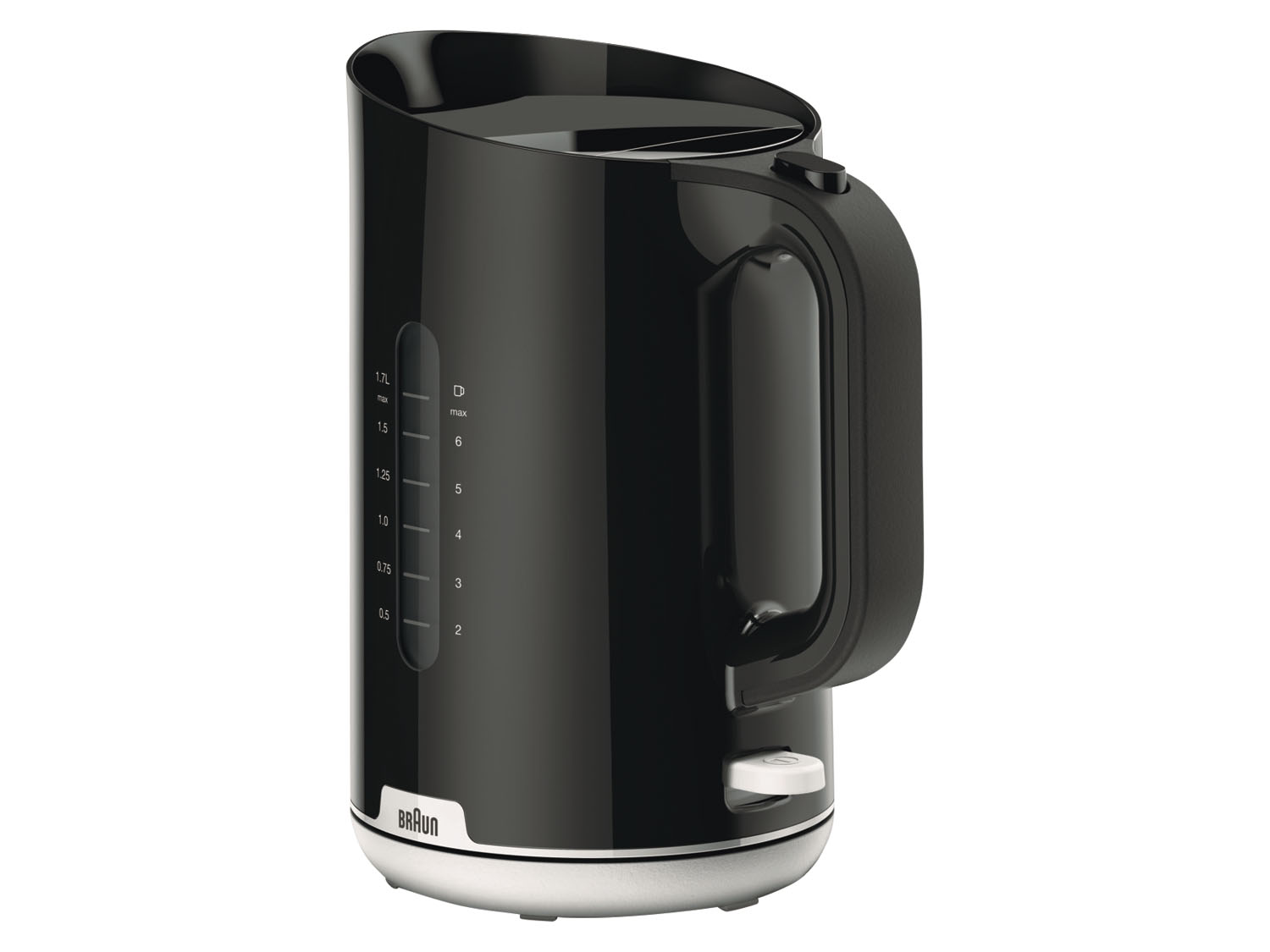 Braun Czajnik elektryczny Wk110 o pojemności 1,7 l, 2200 W Czarny