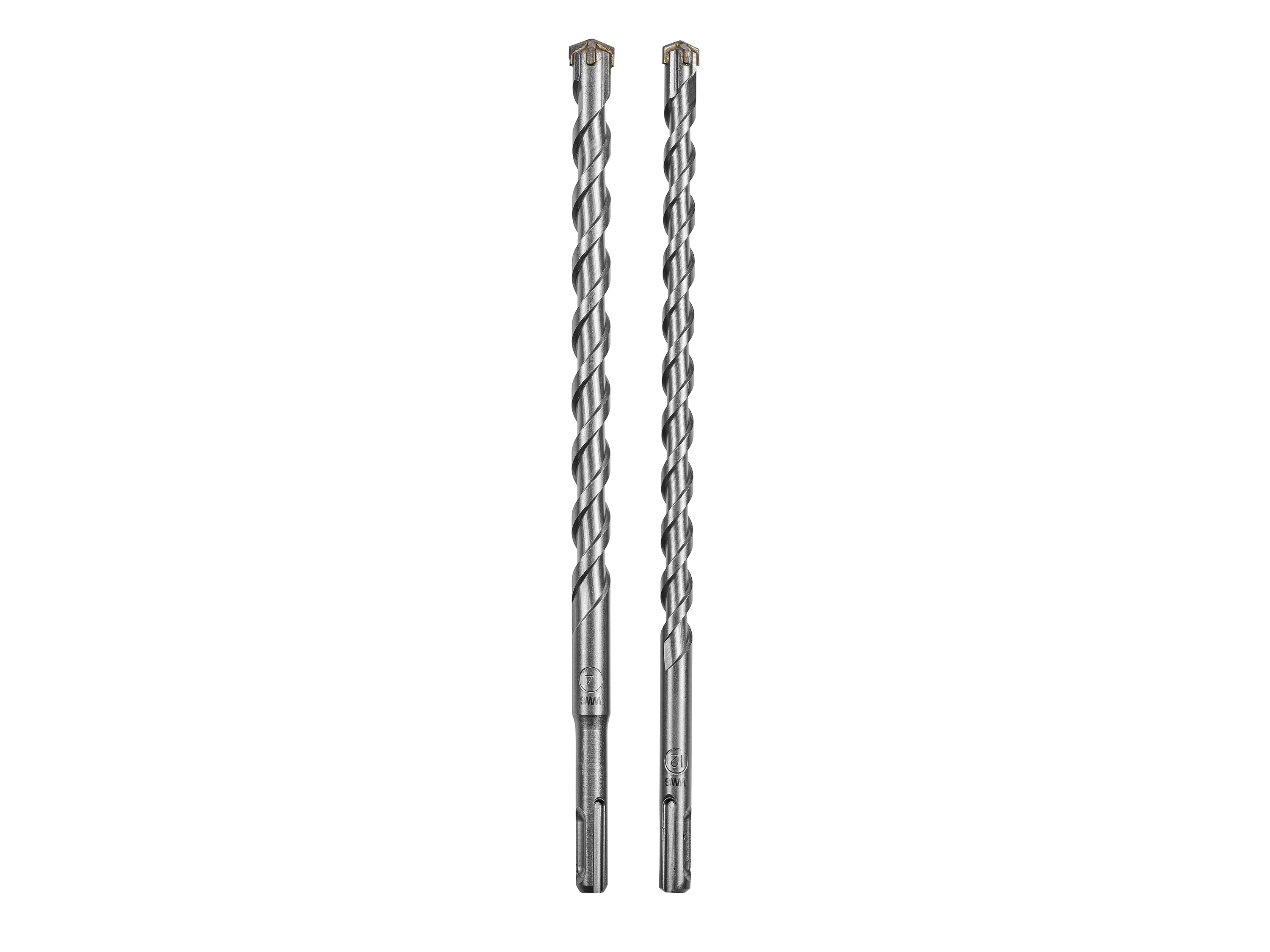 Parkside Performance SDS Plus Zestaw wierteł »Psbsp 2 A1« / »Psbsp 5 A1« / dłuto »Psmp A A1« Wiertła duże Psbsp 2 A1, 2 sztuki