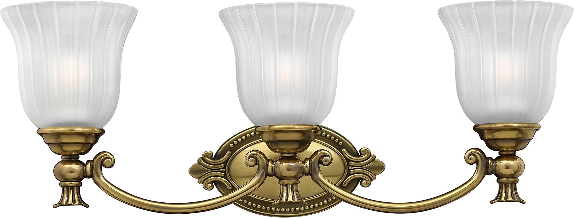 Darmowa Dostawa - Kinkiet 1x3 W mosiądz Elstead Lighting Francoise HKFRANCOISE3BATH