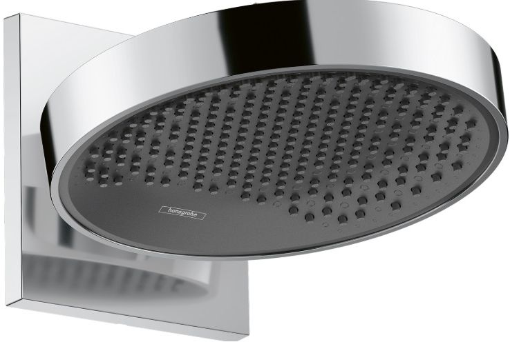 Darmowa Dostawa - Deszczownica z ramieniem 25x25 cm okrągła chrom Hansgrohe Rainfinity 26227000