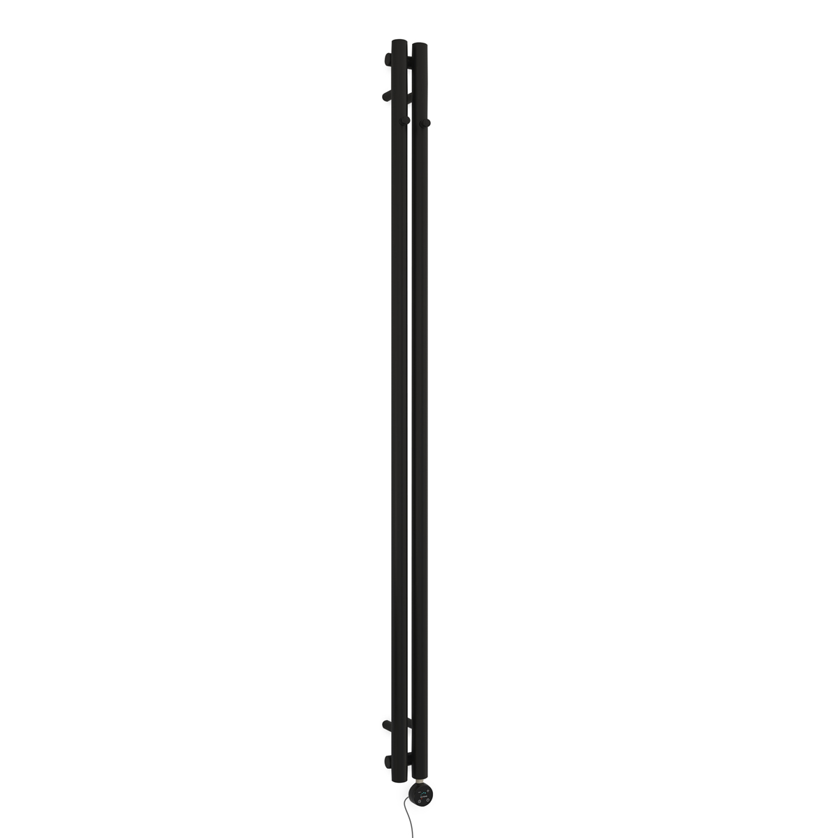 Darmowa Dostawa - Grzejnik elektryczny 180x9.5 cm czarny mat Oltens Stang 55110300