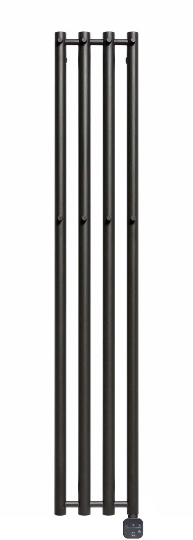 Darmowa Dostawa - Grzejnik elektryczny 150x26.6 cm czarny HeatQ Technology Rosendal Up PNH3HQSCBB003BH3XXOR2BX