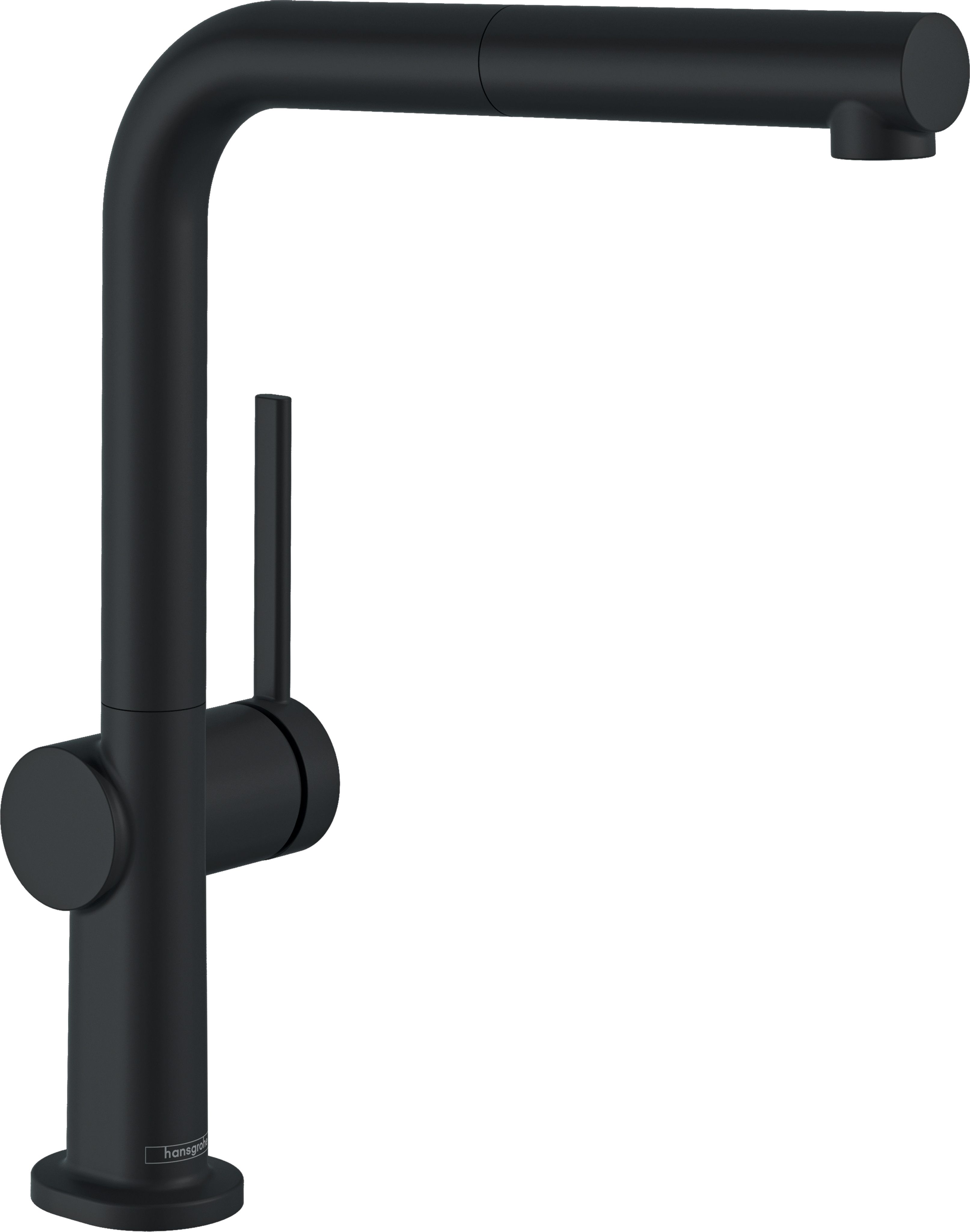 Darmowa Dostawa - Bateria kuchenna stojąca czarna Hansgrohe Talis M54 72808670
