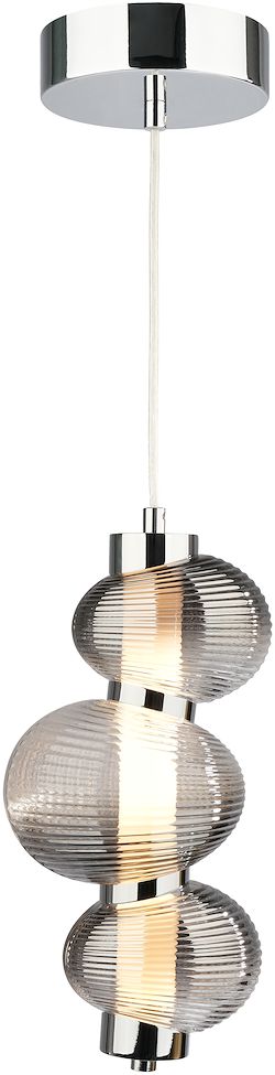 Darmowa Dostawa - Lampa wisząca 1x12 W przydymiona Milagro Bolla ML1425