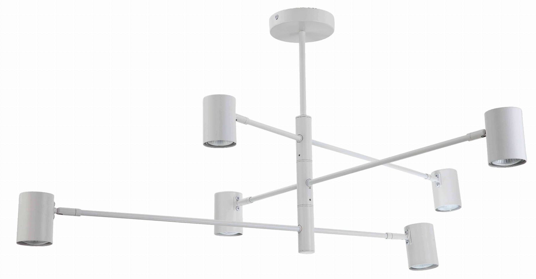 Darmowa Dostawa - Lampa podsufitowa 6x50 W biały Light Prestige Snow LP7316PWH