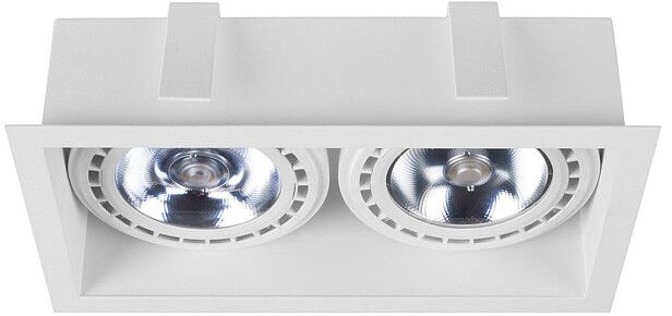 Darmowa Dostawa - Lampa do zabudowy 2x15 W biała Nowodvorski Lighting Mod 9412