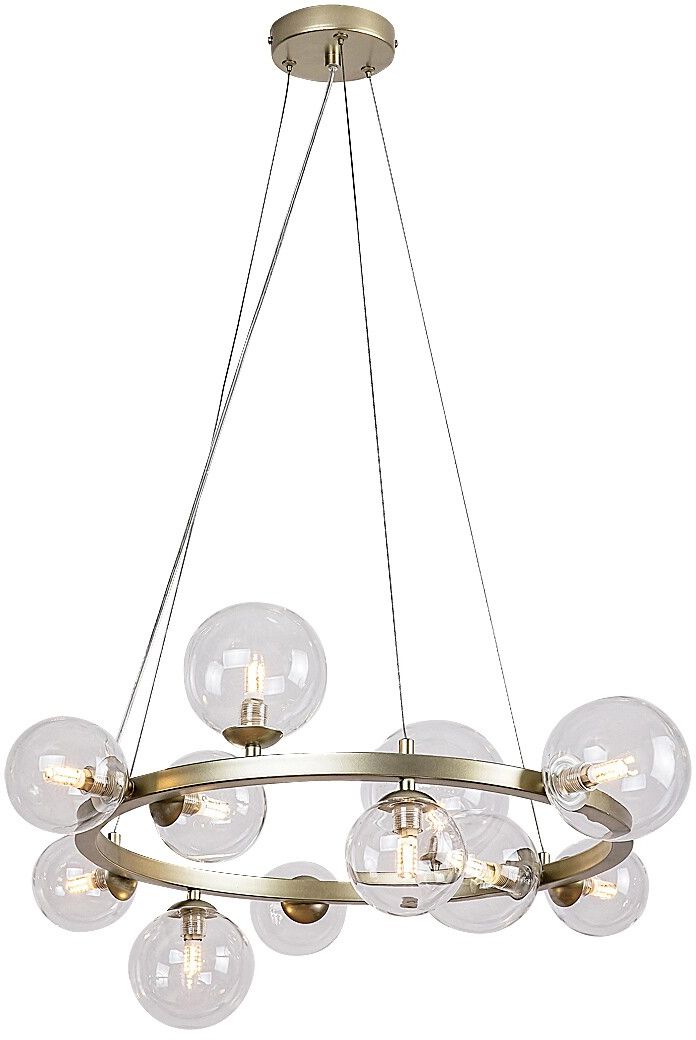 Darmowa Dostawa - Lampa wisząca x28 W przezroczysta-złota Rabalux Aslov 71300