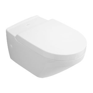 Darmowa Dostawa - Deska sedesowa wolnoopadająca biała Villeroy & Boch Lifetime 9M02S101