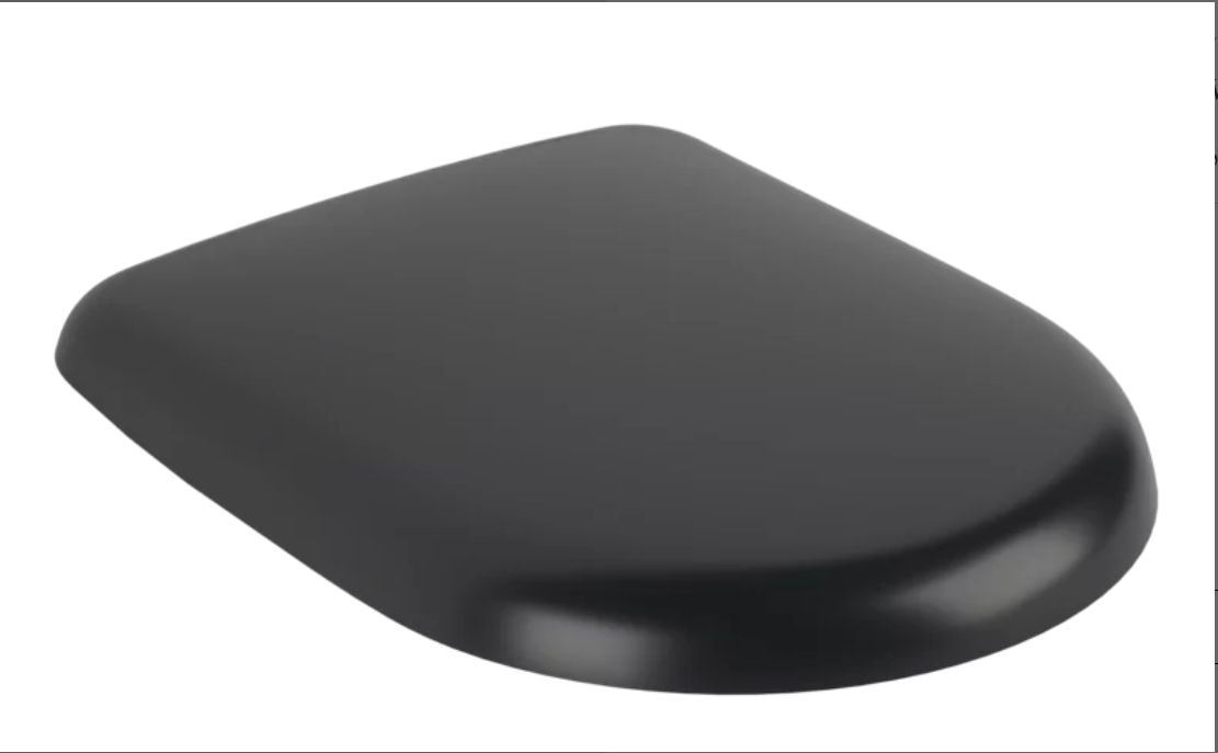 Darmowa Dostawa - Deska sedesowa wolnoopadająca czarny Villeroy & Boch Antao 8M67S1R7