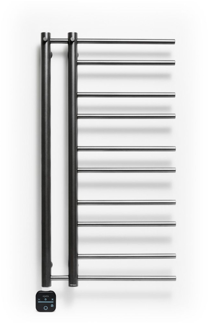 Darmowa Dostawa - Grzejnik elektryczny 154x50 cm czarny HeatQ Technology Theia Up PNH3HQSCBB003BH3XXOT2BX
