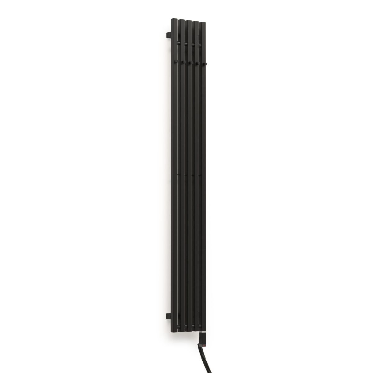 Darmowa Dostawa - Grzejnik elektryczny 180x23 cm czarny mat Oltens Stang (s) 55126300