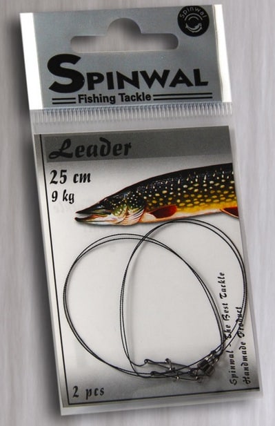 Spinwal Przypon Wolframowy Leader 25cm 9kg