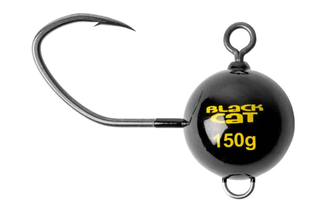 Black Cat Główka Jigowa Mega Fireball Black 8/0 150g