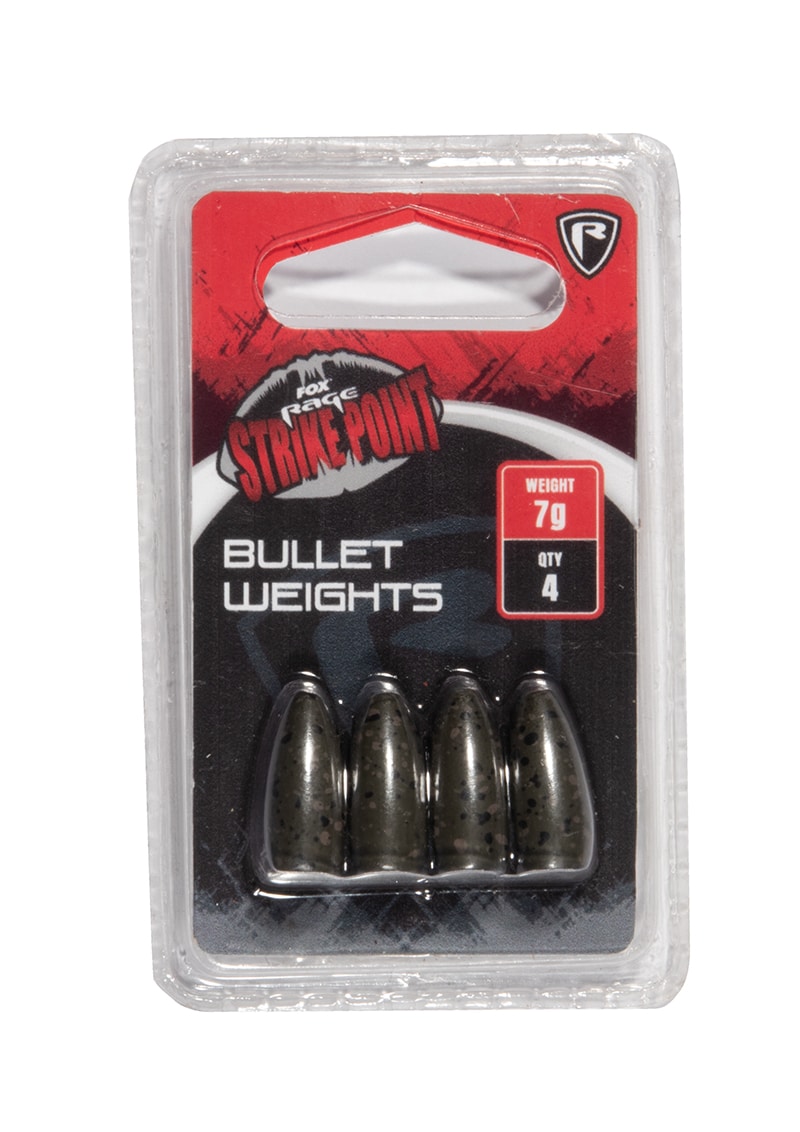 Fox Rage Ciężarki Bullet Strike Point 12g