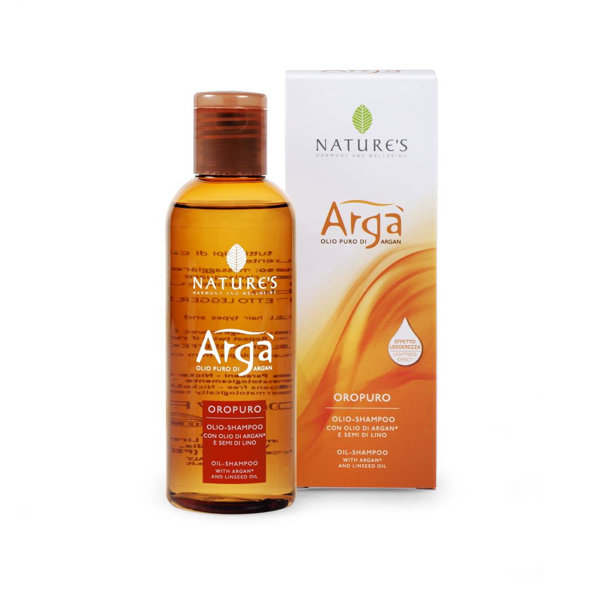 Arga Szampon na Bazie Olejku Arganowego i Lnianego, 200ml