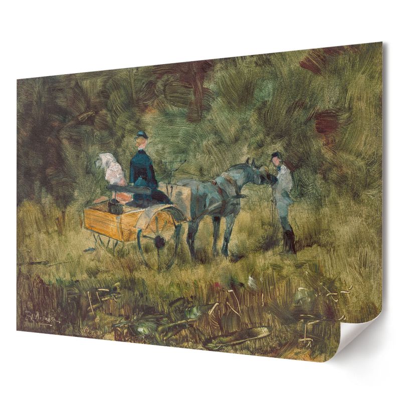 Plakat canvas Wallfluent Format A1 Pułapka Artysta Henri de Toulouse-Lautrec 1 szt.