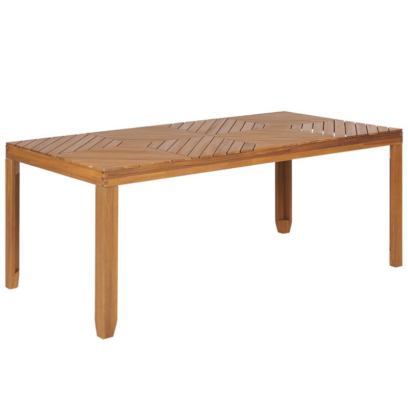 Stół ogrodowy Baratti 180 cm 90 cm Drewno akacjowe Brązowy 1 szt.