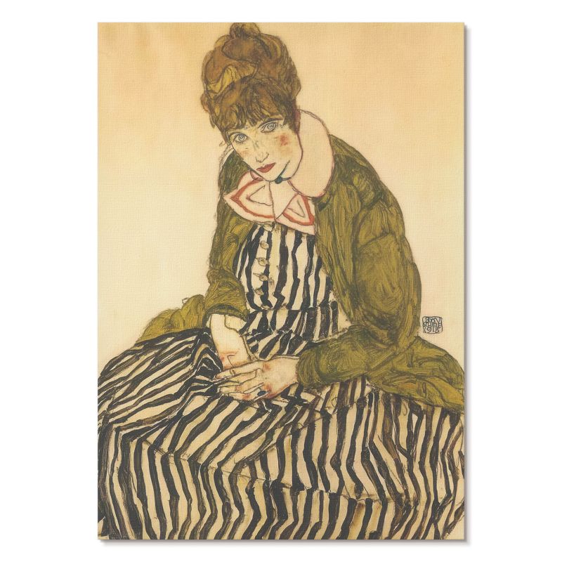 Plakat na Ścianę Tulup 21x29,7 cm (A4) Edith Schiele Do sypialni, salonu, biura 1 szt.