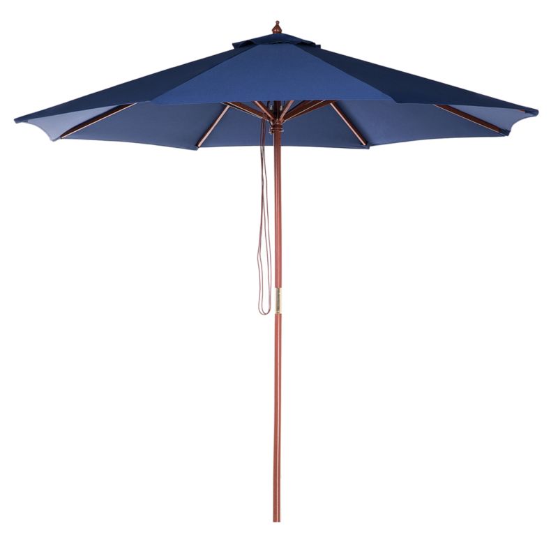 Parasol ogrodowy 270 cm Toscana Granatowy 1 szt.