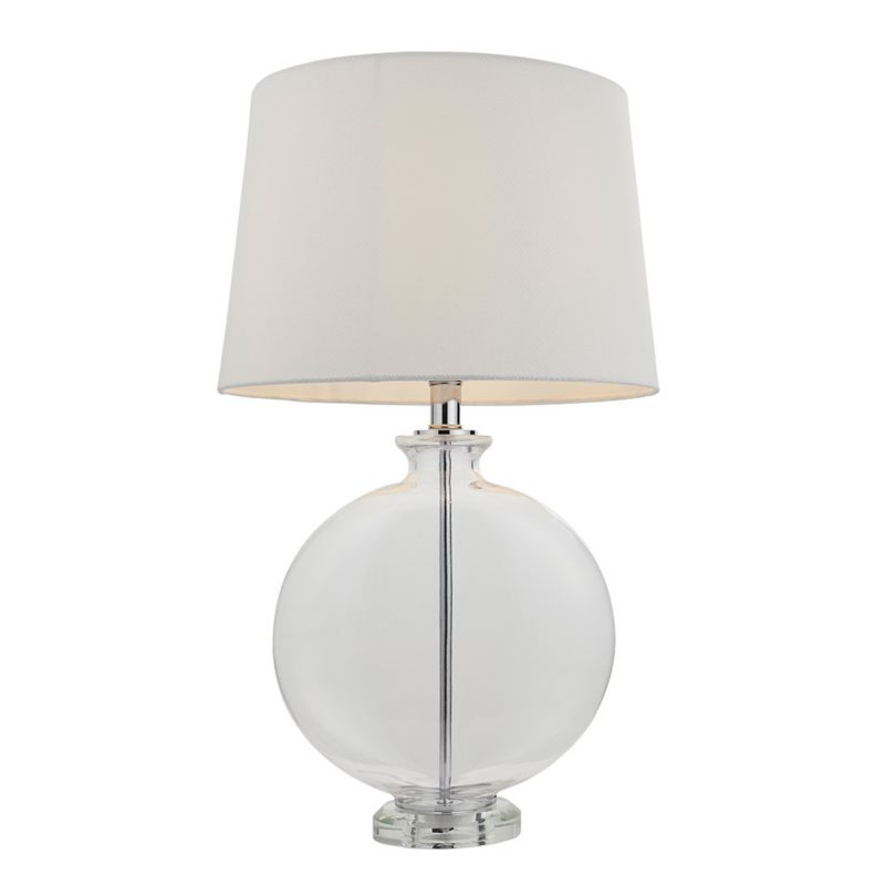 Lampa stołowa Endon GIDEON przezroczysta 1xE27x20W IP20 wym:59,5x35x35cm - 1 szt.