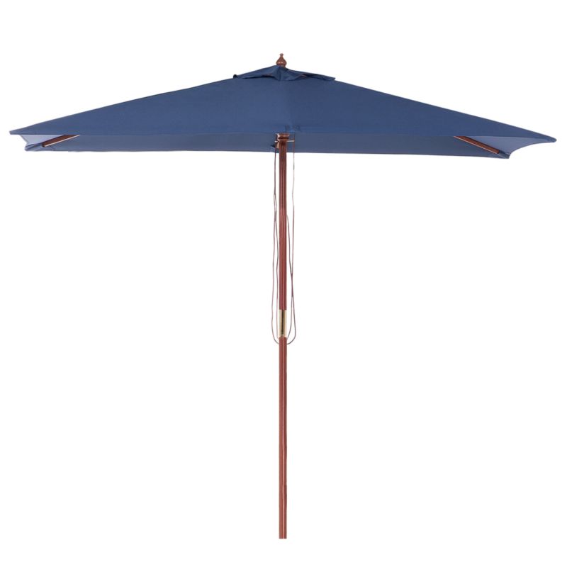 Parasol ogrodowy 195 cm Flamenco Granatowy 1 szt.