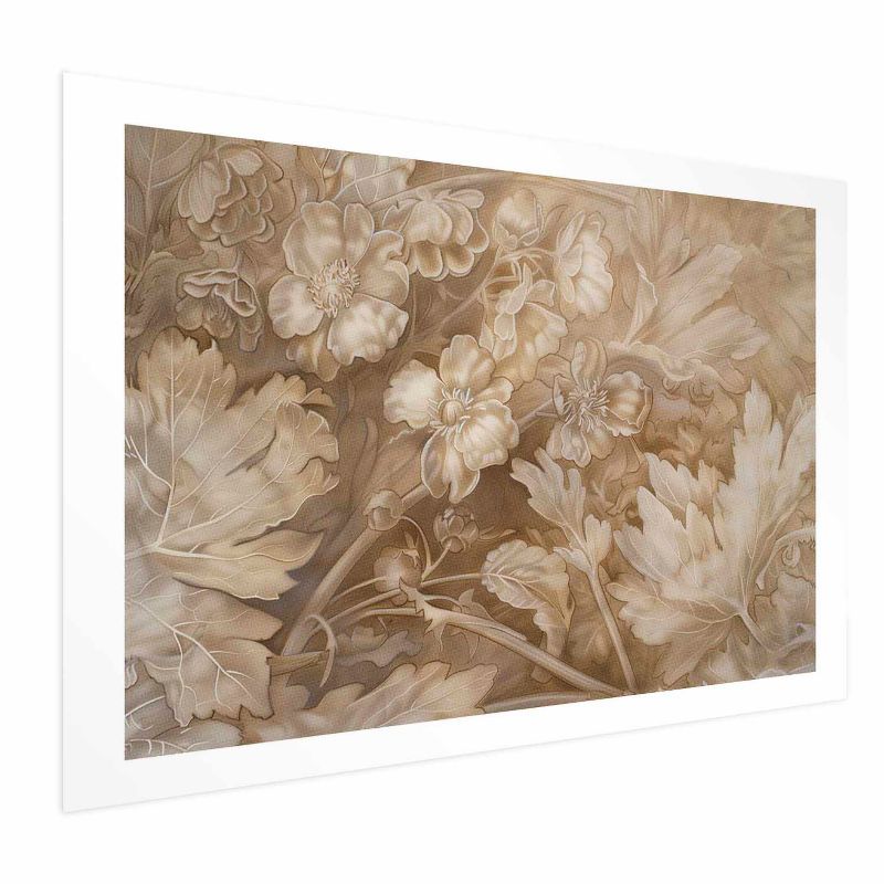 Plakat Artgeist Ornamenty roślinno-kwiatowe 90x60 cm bez ramy 1 szt